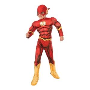 Rubie's‎ The Flash Justice League Costume Youth M 8-10 Vintage DC Comics